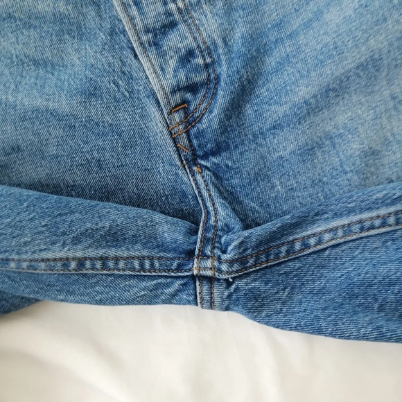 Abercrombie & Fitch Cross Waist The Dad High Rise Jeans Curve Love 0 - Picture 9 of 16